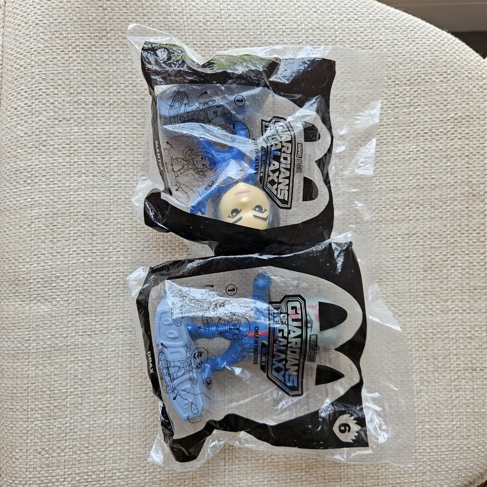 McDonald's Happy Meal Toys - Blue, Black, Red, Orange - Picture 5 of 7